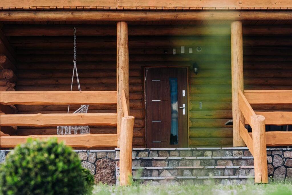 Villa Farma Wolnej Chwili Ślesin Esterno foto